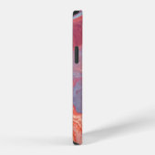 ウォーターマーブリングペイント iPhoneケース (右側面)