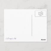 ウォーターマーメイド女性の女の子シュールファンタジーポートレート ポストカード (裏面)