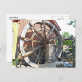 ウォーターミルストーンマウンテン、ジョージア ポストカード (正面/裏面)