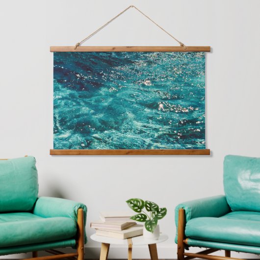 ウォータームーブメントタペストリー 吊り下げ型タペストリー (リビング)