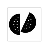 ウォーターメオン切手 ラバースタンプ (インプリント)