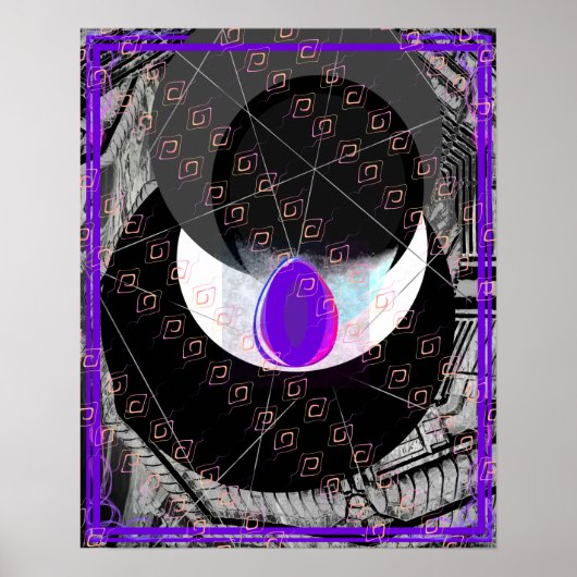 ウォーターメディテーション支援Tattva内の要素エーテル ポスター (正面)