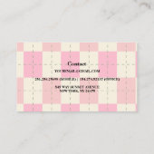 ウォーターモダンカラーアーティザンスイーツベーカリー 名刺 (裏面)