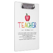 ウォーターモダンカラーレインボー先生ありがとう  クリップボード (右)