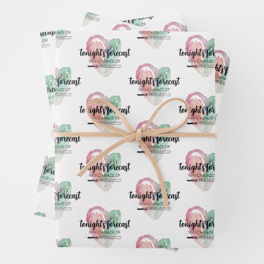 ウォーターモダンカラーワインラバー引用文 ラッピングペーパーシート (インサイチュ)