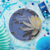 ウォーターリリーお祝い ペーパープレート (パーティー)