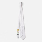 ウォーターリリーかわいい花の子フローラ妖女の子 ネクタイ (裏面)