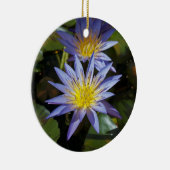 ウォーターリリーオーナメント セラミックオーナメント (右)