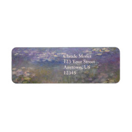 ウォーターリリークロードモネ ラベル