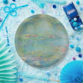 ウォーターリリーズバイクラウドモネ ペーパープレート (パーティー)