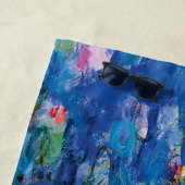 ウォーターリリーズバイクロードモネ ビーチタオル (インサイチュ)