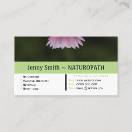 ウォーターリリーナチュロパスアポイントメント名刺 予約カード