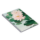 ウォーターリリーバイオハラコソンフローラ日本のアート ノートブック (右側)