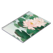 ウォーターリリーバイオハラコソンフローラ日本のアート ノートブック (左側)