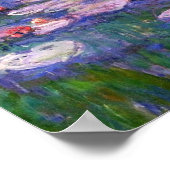 ウォーターリリーバイクロードモネ1916 ポスター (角)