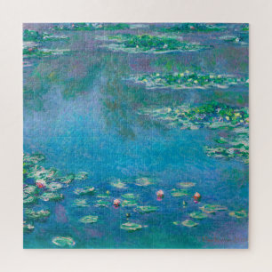 ウォーターリリーバイクロードモネ ジグソーパズル