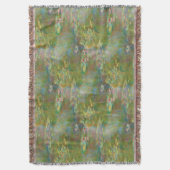 ウォーターリリーバイクロードモネ スローブランケット (正面縦)