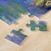 ウォーターリリーポンドクロードモネファインアート ジグソーパズル (側面)