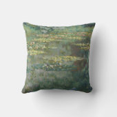 ウォーターリリーポンドクロードモネ クッション (裏面)