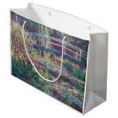 ウォーターリリーポンドハーモニーバラモネ ラージペーパーバッグ (裏面アングル)