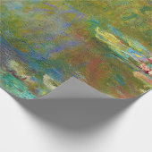 ウォーターリリーポンドバイクロードモネ ラッピングペーパー (角)