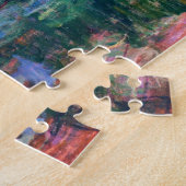 ウォーターリリーポンドモネファインアート ジグソーパズル (側面)