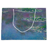 ウォーターリリーポンドモネラージ抱き枕 ラージペーパーバッグ (正面)