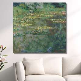 ウォーターリリーポンドモネ1904 キャンバスプリント