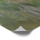 ウォーターリリーポンドモネ1904 ポスター (角)