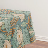 ウォーターリリーリリーアールヌーボー自然 テーブルクロス (インサイチュ)