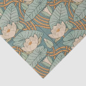 ウォーターリリーリリーアールヌーボー自然 薄葉紙 (詳細)