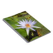 ウォーターリリー写真ノートブック ノートブック (右側)