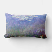 ウォーターリリー絵画ズバイクロード・モネ ランバークッション (正面)