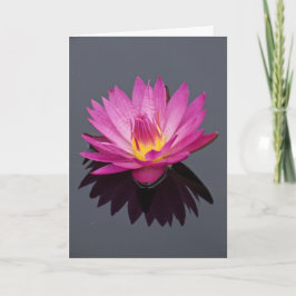 ウォーターリリー誕生日カード カード