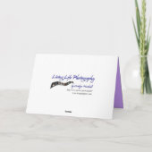 ウォーターリリー誕生日カード カード (裏面)