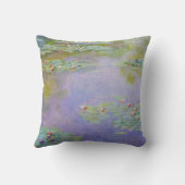 ウォーターリリー1903クロードモネファインアート クッション (裏面)