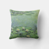 ウォーターリリー1914クロードモネファインアート クッション (裏面)
