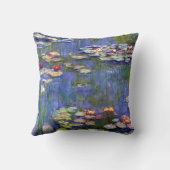 ウォーターリリー1916クロードモネファインアート クッション (裏面)