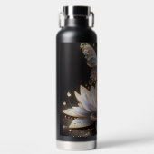 ウォーターリリー&グリッターバタフライ ウォーターボトル (正面)