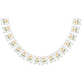 ウォーターリリー·フェアリーフラワー·チャイルド·フローラ·カワイトガール バンティングフラッグ (全)