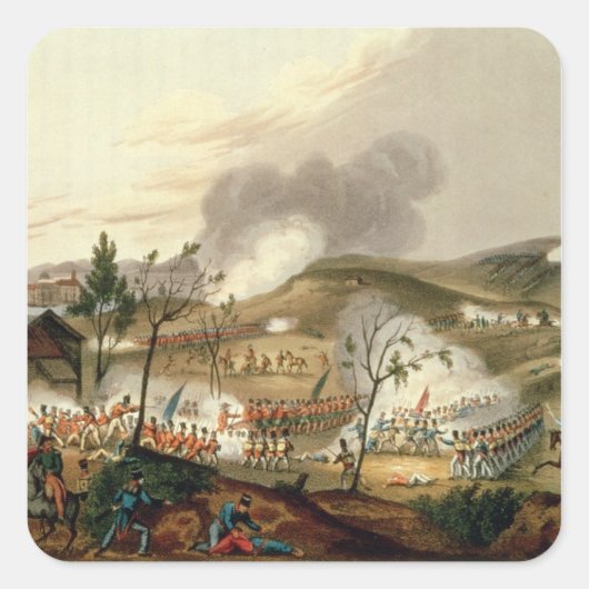 ウォータールーの戦い、1815年6月18日 スクエアシール (正面)