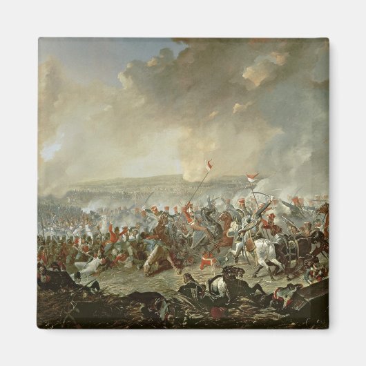 ウォータールーの戦い、1815年6月18日 マグネット (正面)