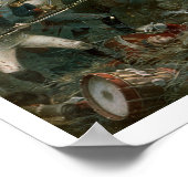 ウォータールーの戦い、1815年6月18日(色l) ポスター (角)