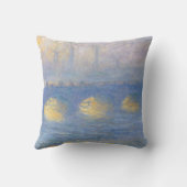 ウォータールー橋、臨時雇用者のcouvert | 1904年 クッション (裏面)