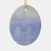 ウォータールー橋、Claude Monetによるミスト効果 セラミックオーナメント (右)