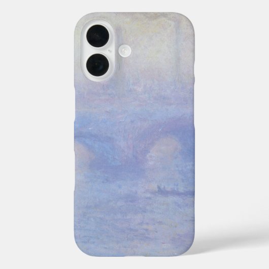 ウォータールー橋、Claude Monetによるミスト効果 Case-Mate iPhoneケース (裏面)