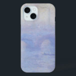 ウォータールー橋、Claude Monetによるミスト効果 iPhone 15ケース<br><div class="desc">Waterloo Bridge,  Effect of Mist (1903) by Claude Monetはヴィンテージ印象派の美術素晴らし建築絵画の作品。テムズ川の上にボートで漕ぐ乗組員がいる。霧が立ち込める霧の朝、イギリスのロンドンのウォータールー橋。アーティストについて：クロード・モネ(1840-1926)は印象派の運動の創始者であフランスのり絵画、その絵画の大部分は「空中に浮かぶ」（野外に浮かぶ）スタイル印象派の風景である。</div>