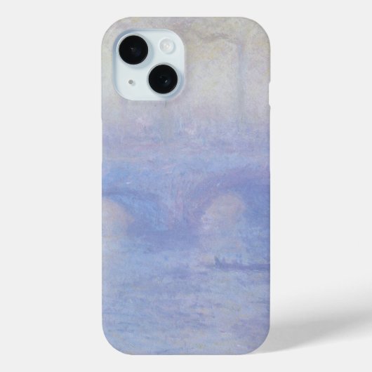 ウォータールー橋、Claude Monetによるミスト効果 Case-Mate iPhoneケース (裏面)