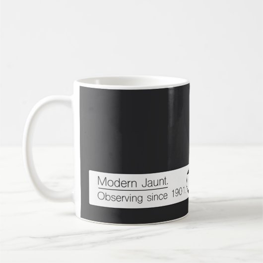 ウォータールー灰色のマグ コーヒーマグカップ (左)