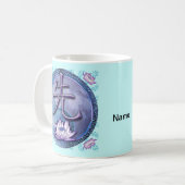 ウォーターロータス先生 コーヒーマグカップ (正面左)